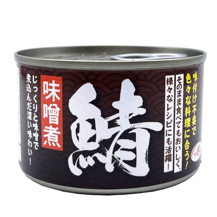 Amazon.co.jp: さば 味噌煮缶 150gx24缶 サバ 缶詰 みそ煮 鯖缶